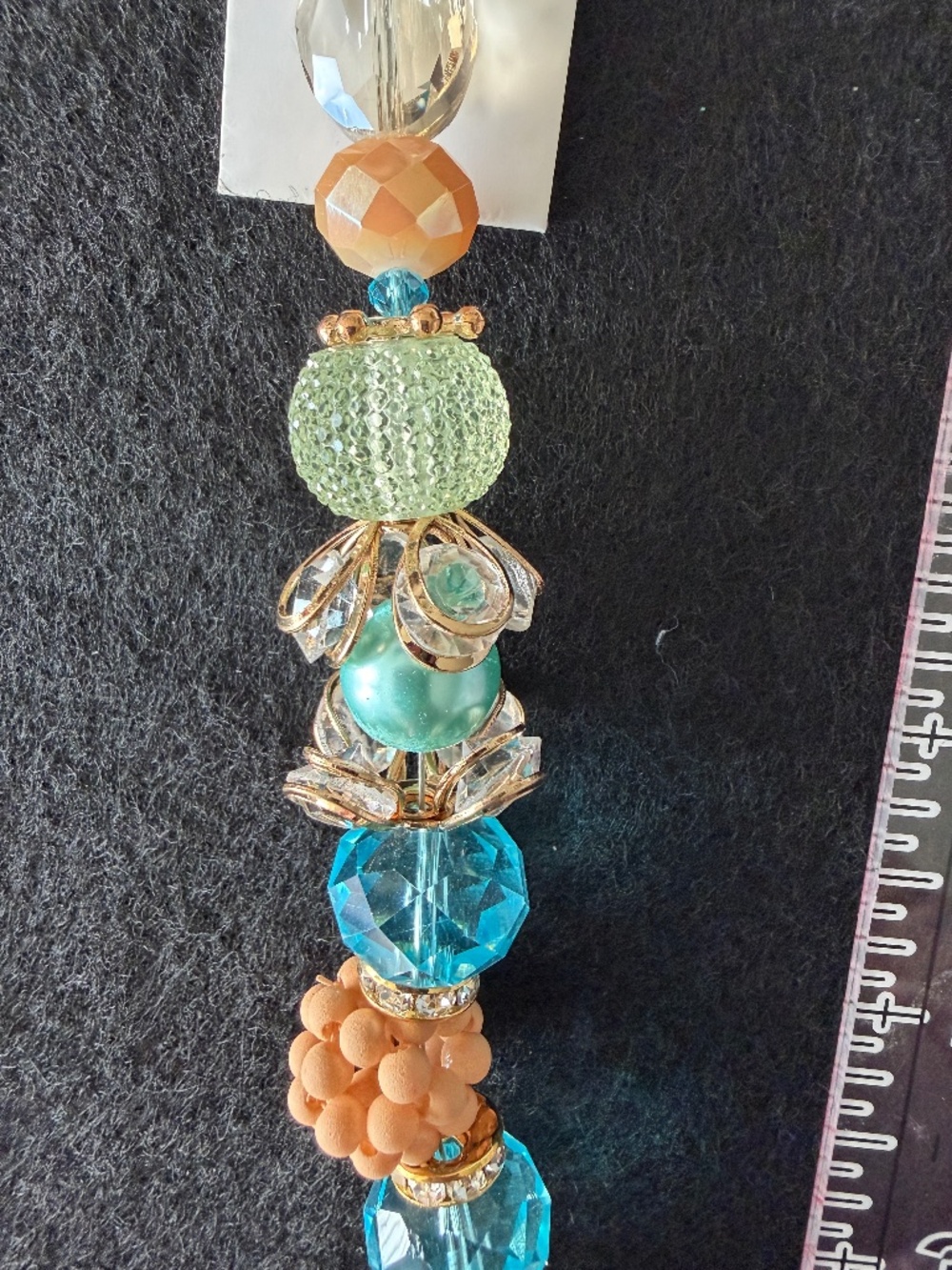 Beads NWT Glass, Acrylic Bead Bundle In Blue Hues